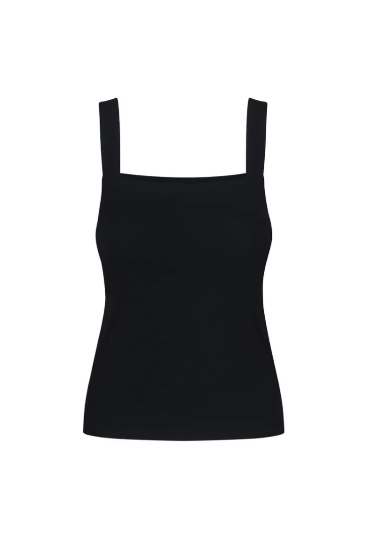 More'moi Top Caro Black