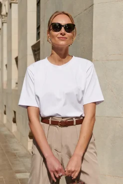 More'moi T-shirt Flow White