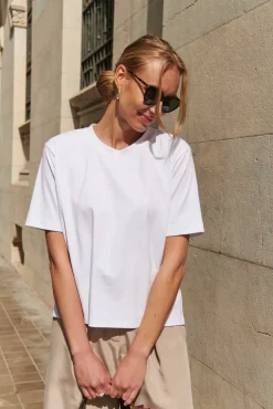 More'moi T-shirt Flow White
