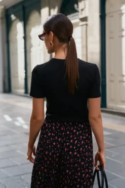 More'moi T-shirt Vicky Black