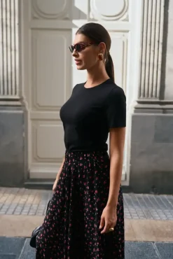 More'moi T-shirt Vicky Black
