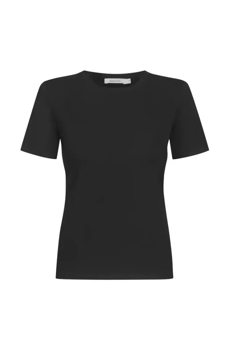 More'moi T-shirt Vicky Black