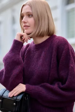 More'moi Zestaw Lorette Plum and Mist Black